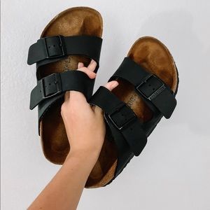 Black Birkenstocks